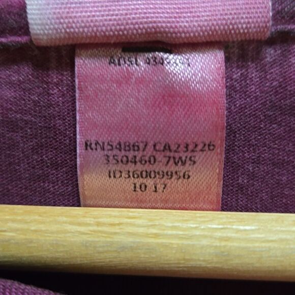 PINK Victoria's Secret Vintage Wash Long Sleeve Pocket Tee Size Large Oversized - Picture 7 of 8